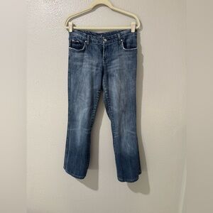 ✨ 7 For All Mankind Bootcut Jeans – Size 31 – Well Loved / Distressed Wear ✨